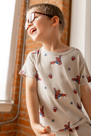 Toddler Basic Tee in Spider-Man