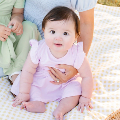 Twirl Bodysuit Dress in Thistle