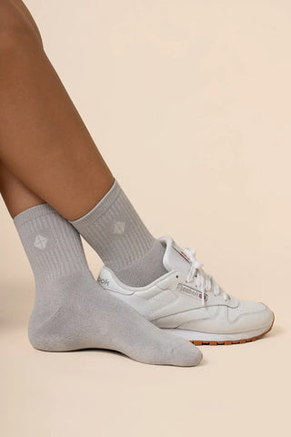 Adult Crew Socks in Storm