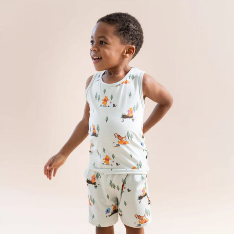 Toddler Tank Top in Winnie the Pooh Hundred Acre Wood