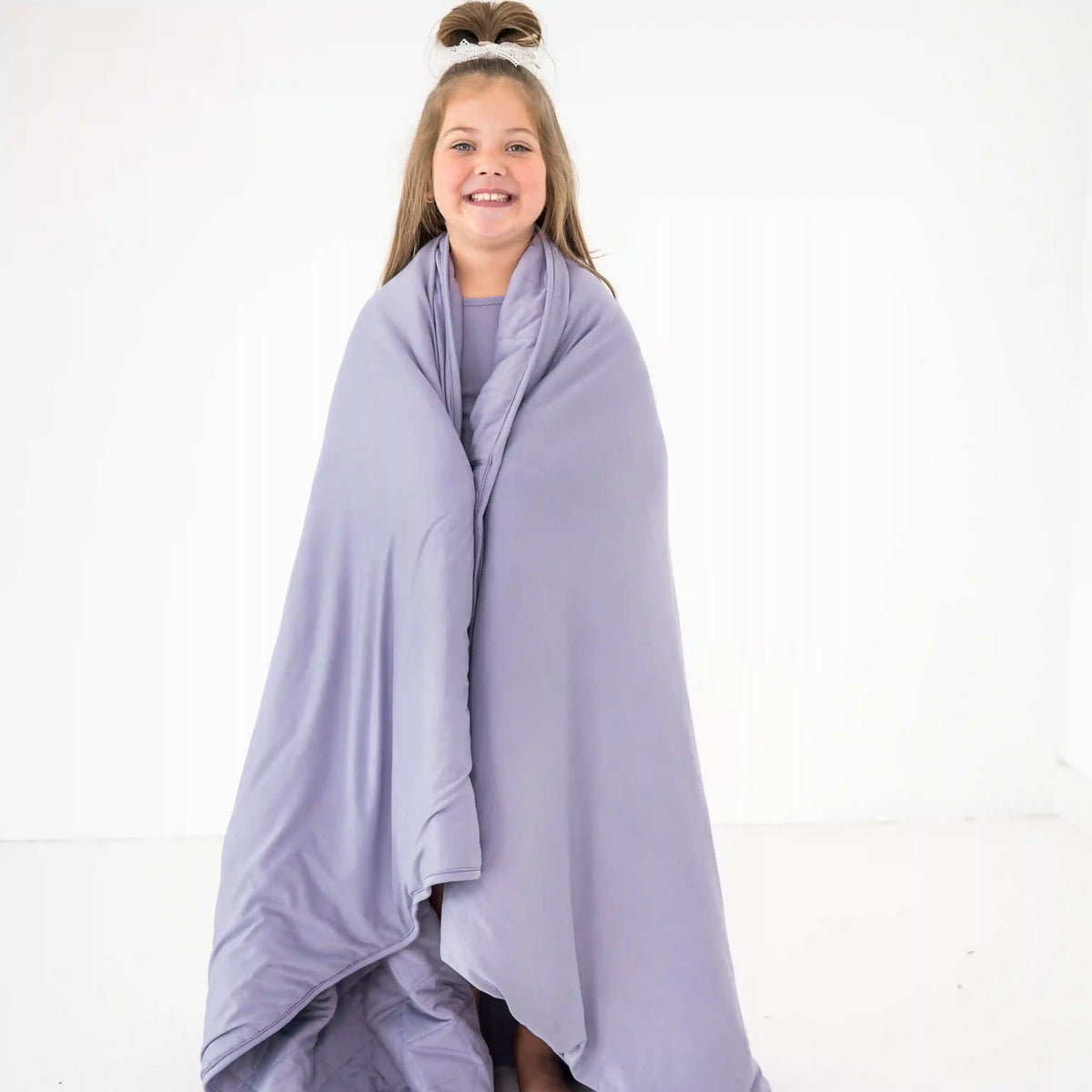 Youth Blanket in Taro 2.5