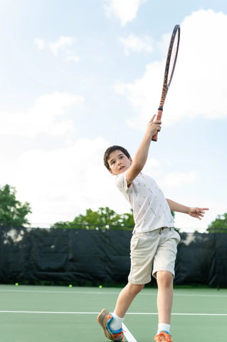 Toddler Short Sleeve Polo in Tennis