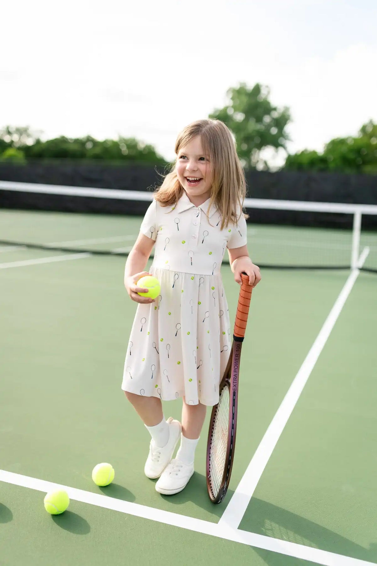 Polo Dress in Tennis