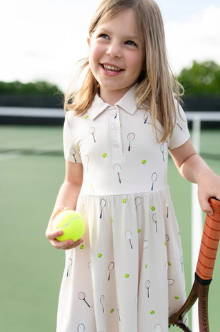 Polo Dress in Tennis