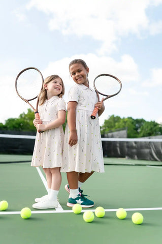 Polo Dress in Tennis