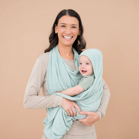 Terry Apron Towel in Sage
