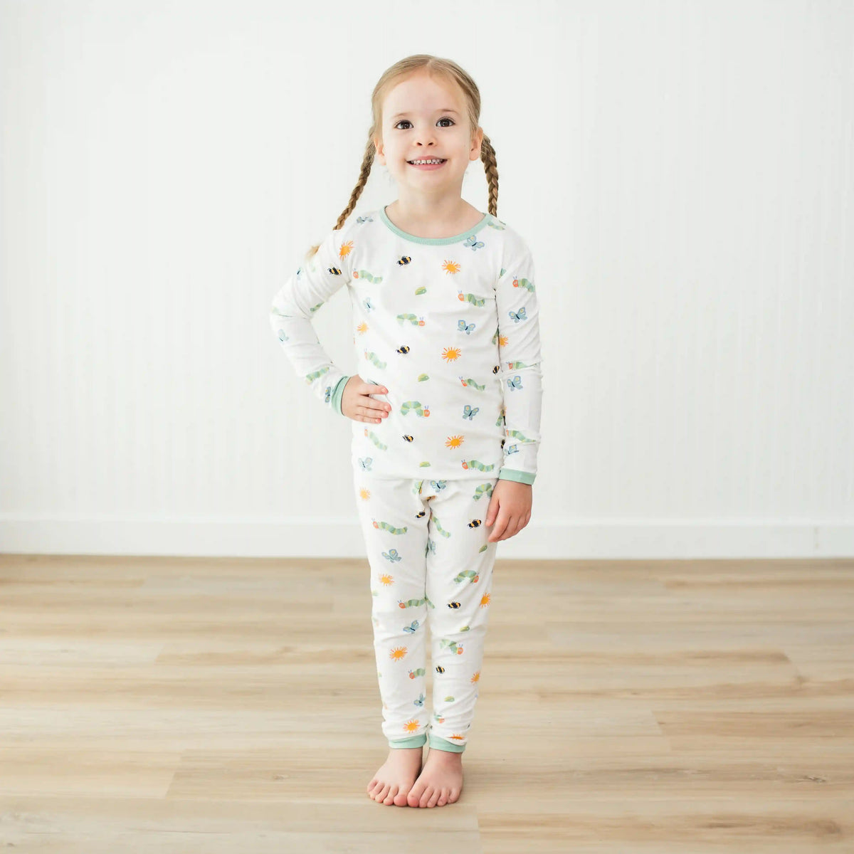 Long Sleeve Pajamas in The Very Hungry Caterpillar™ and Friends
