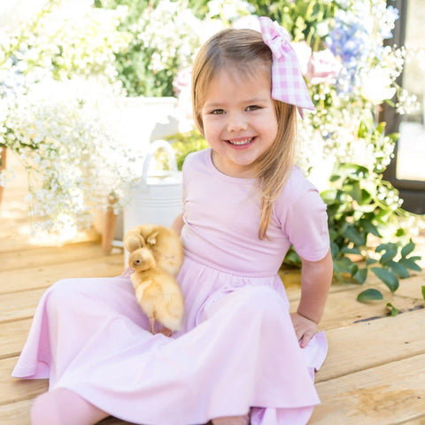 Twirl Dress in Thistle