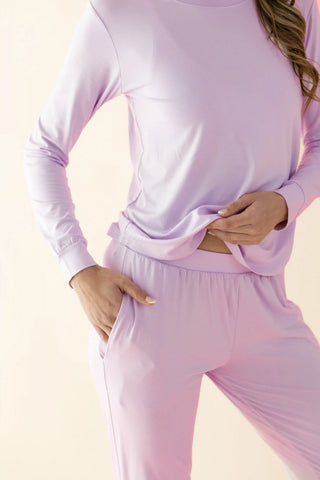 Women's Jogger Pajama Set in Thistle