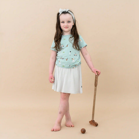 Toddler Basic Tee in Golf