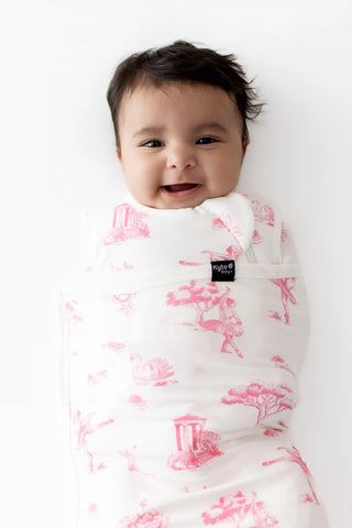 Sleep Bag Swaddler in Toile Ballet 1.0