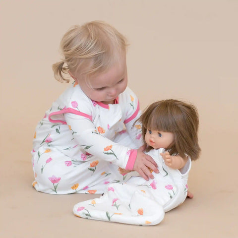 Baby Doll Sleep Bag in Tulip