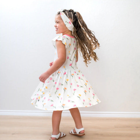 Pocket Dress in Tulip