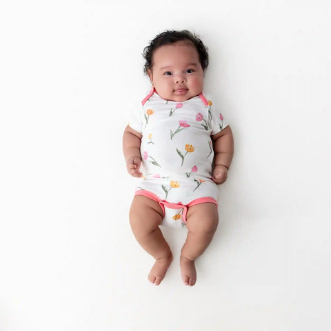 Bodysuit in Tulip