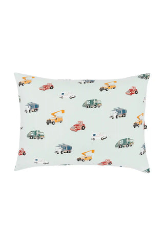 Toddler Pillowcase in City Vehicles
