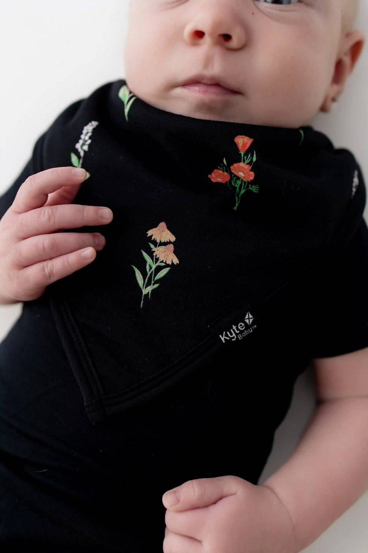 Bib in Midnight Wildflower