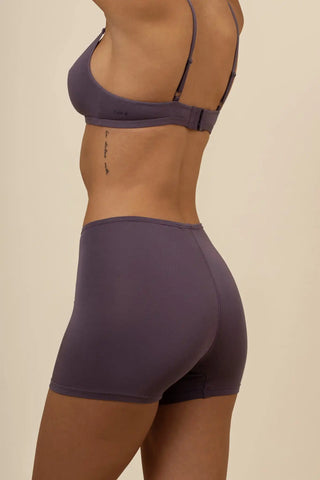 Women's Boxer in Currant