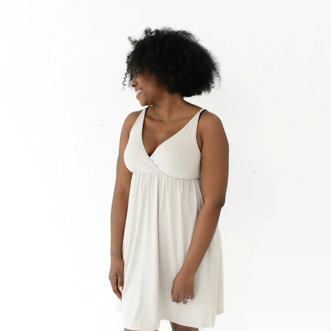 Women's Nightgown in Oat