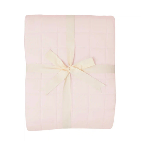 Adult Quilted Blanket in Blush 2.5
