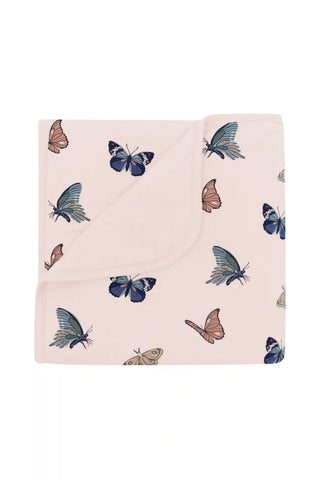 Baby Blanket in Blush Butterfly 1.0