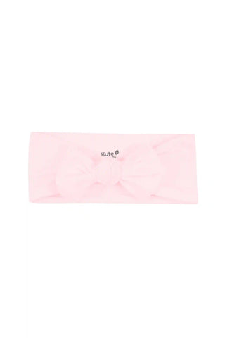 Knotted Bow Headband in Sakura