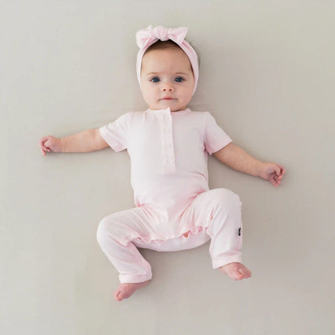 Knotted Bow Headband in Sakura