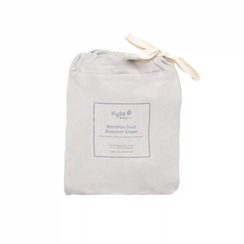 Oval Bassinet Sheet in Oat