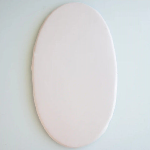 Oval Bassinet Sheet in Oat