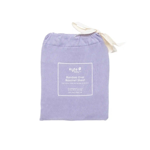 Oval Bassinet Sheet in Taro