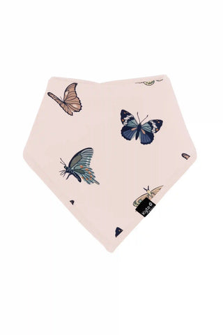 Bib in Blush Butterfly