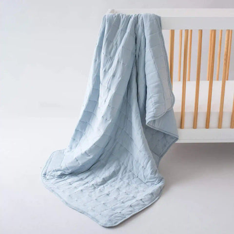 Toddler Blanket in Fog 2.5