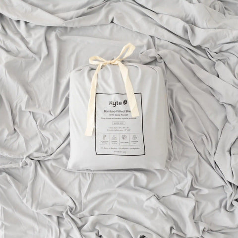 Fitted Sheet with Pillowcases in Storm