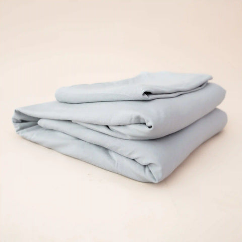 Fitted Sheet with Pillowcases in Storm
