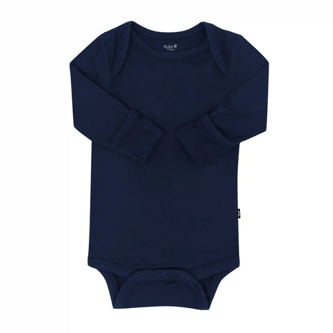 Long Sleeve Bodysuit in Navy
