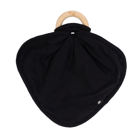 Lovey in Midnight with Removable Wooden Teething Ring