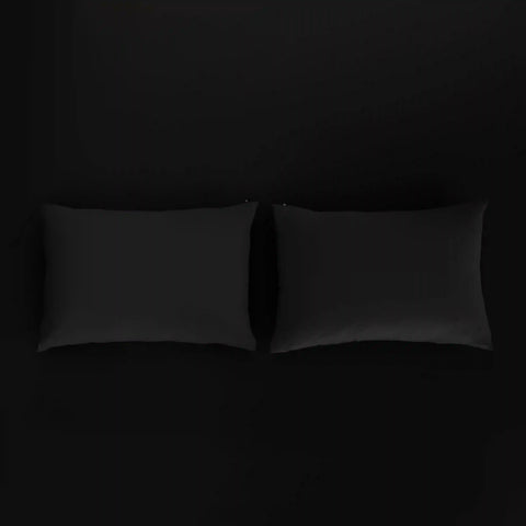 Fitted Sheet with Pillowcases in Midnight
