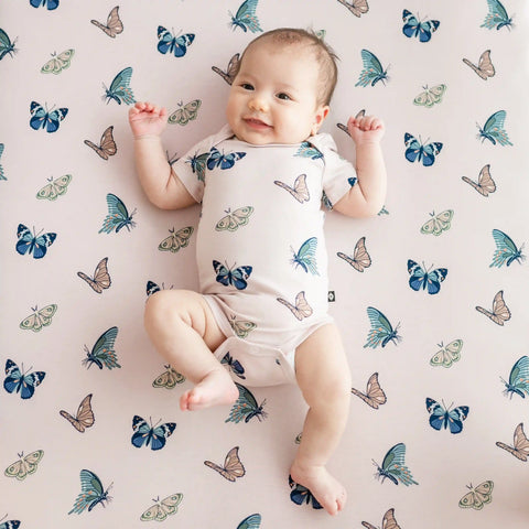 Bodysuit in Blush Butterfly