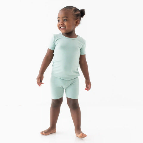 Short Sleeve Pajamas in Sage