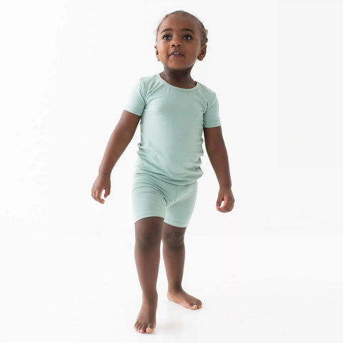 Short Sleeve Pajamas in Sage