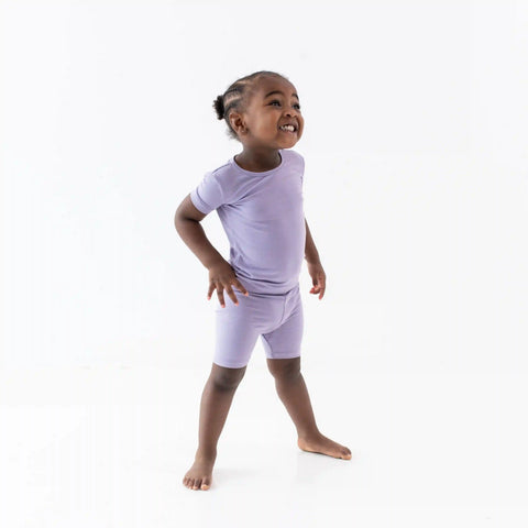 Short Sleeve Pajamas in Taro