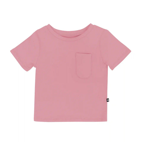 Toddler Crew Neck Tee in Apple Blossom