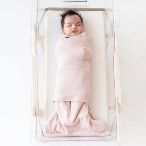 Sleep Bag Swaddler in Blush 1.0