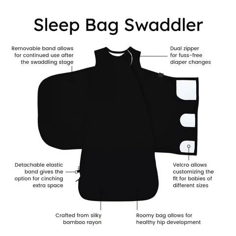Sleep Bag Swaddler in Midnight 1.0