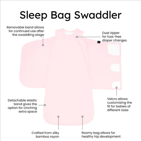 Sleep Bag Swaddler in Sakura 1.0