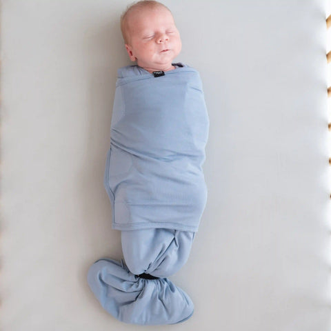 Sleep Bag Swaddler in Slate 1.0