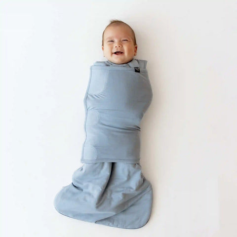 Sleep Bag Swaddler in Slate 1.0