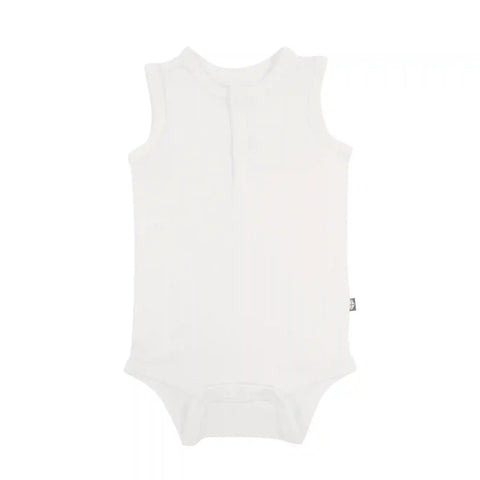 Sleeveless Bodysuit in Cloud
