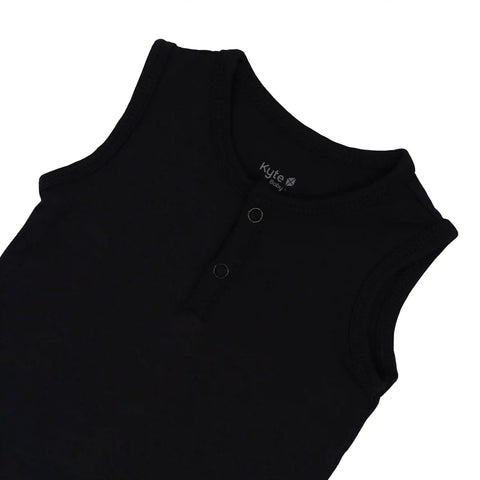 Sleeveless Bodysuit in Midnight