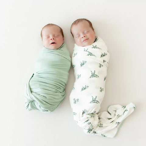 Swaddle Blanket in Sage