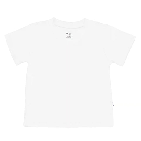 Toddler V-Neck Tee in Snow